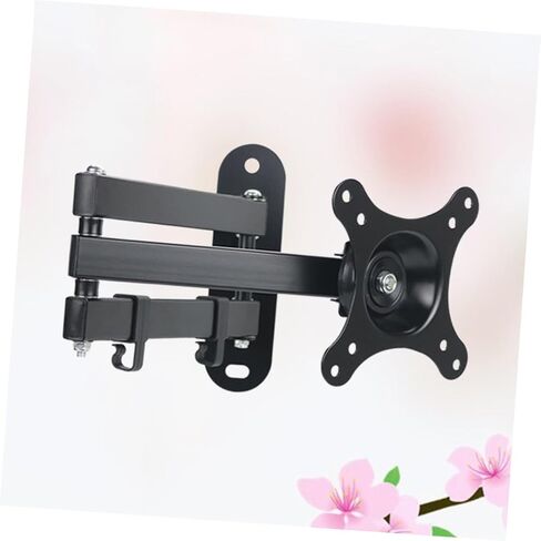 إطار حامل شاشة COHEALI للتلفزيون بشاشة LCD مقاس 10-27 بوصة ودعامة تثبيت على الحائط LED مقاس 10-27 بوصة باللون الأسود in Kuwait