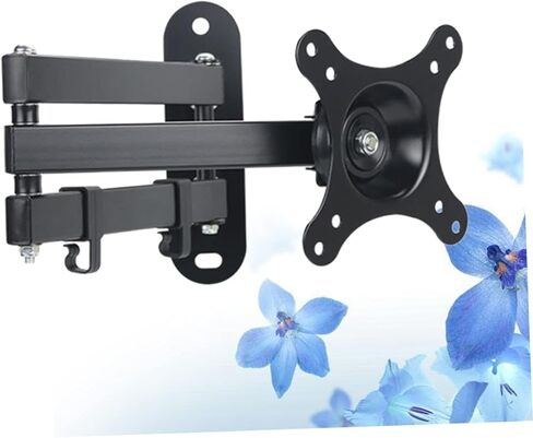 إطار حامل شاشة COHEALI للتلفزيون بشاشة LCD مقاس 10-27 بوصة ودعامة تثبيت على الحائط LED مقاس 10-27 بوصة باللون الأسود in Kuwait