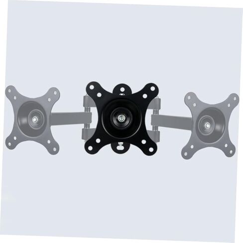 إطار حامل شاشة COHEALI للتلفزيون بشاشة LCD مقاس 10-27 بوصة ودعامة تثبيت على الحائط LED مقاس 10-27 بوصة باللون الأسود in Kuwait