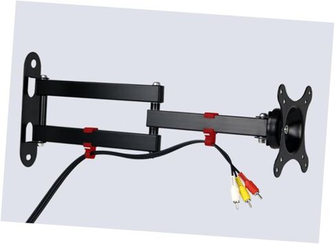 إطار حامل شاشة COHEALI للتلفزيون بشاشة LCD مقاس 10-27 بوصة ودعامة تثبيت على الحائط LED مقاس 10-27 بوصة باللون الأسود in Kuwait