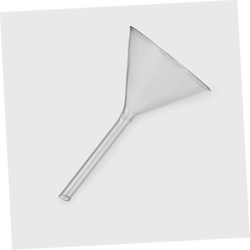 Cabilock Glass Funnel Wide Mouth for Laboratory Use High Stability Liquid Transfer Chemical Filtration Easy to Clean and Store in Saudi Arabia