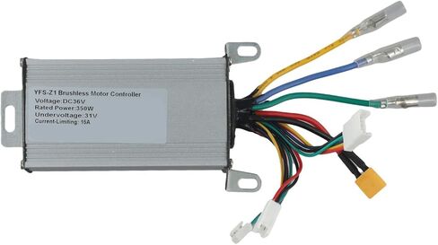 مسرع لوحة تحكم 36 فولت 350 وات 15 أمبير لسكوتر كهربائي 8.5 بوصة، هيكل من سبائك الألومنيوم، جزء بديل خفيف الوزن، سهل التركيب، تصميم مقاوم للاهتراء in Kuwait