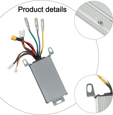 مسرع لوحة تحكم 36 فولت 350 وات 15 أمبير لسكوتر كهربائي 8.5 بوصة، هيكل من سبائك الألومنيوم، جزء بديل خفيف الوزن، سهل التركيب، تصميم مقاوم للاهتراء in Kuwait