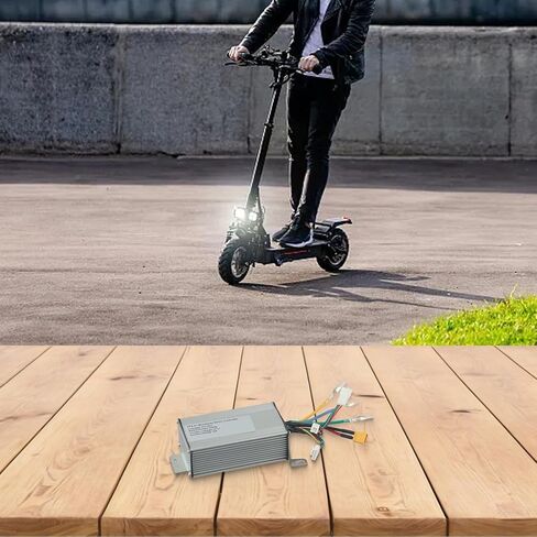 مسرع لوحة تحكم 36 فولت 350 وات 15 أمبير لسكوتر كهربائي 8.5 بوصة، هيكل من سبائك الألومنيوم، جزء بديل خفيف الوزن، سهل التركيب، تصميم مقاوم للاهتراء in Kuwait