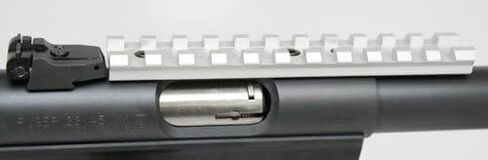 Weigand Mount compatible with Ruger MKI, MKII, MKIII, 22/45 Scope Mount - Silver in Saudi Arabia