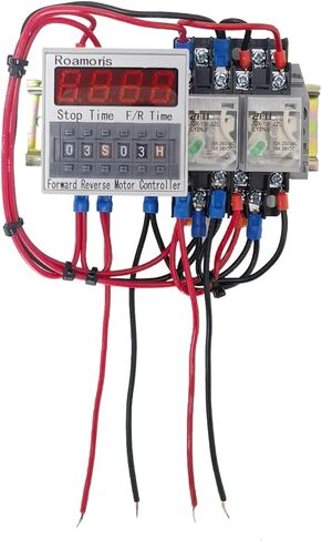 Automatic Forward Reverse Motor Controller,0.1S-99H Timer Cycle Relay for DC12V Motor/Linear Actuator,Forward and Reverse Switch Module,FC01 in Saudi Arabia