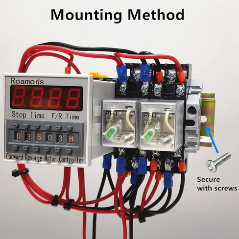 Automatic Forward Reverse Motor Controller,0.1S-99H Timer Cycle Relay for DC12V Motor/Linear Actuator,Forward and Reverse Switch Module,FC01 in Saudi Arabia