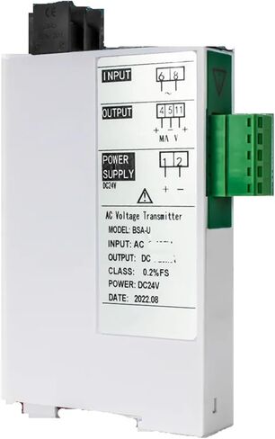 Voltage Transmitter AC 0-500V 0-800V 0-1000V to 4-20mA 0-10V AC Voltage Sensor DC24V Voltage Sensor(Output 0-10v,AC 0-100V) in Saudi Arabia