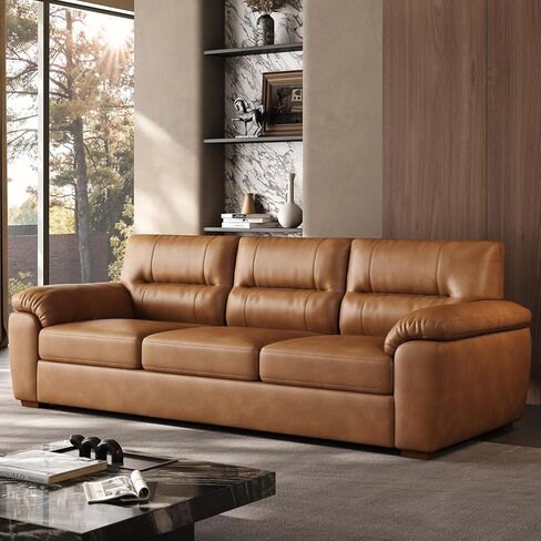 81 بوصة corduroysofa لغرفة المعيشة ثلاثة مقاعد أريكة مريحة ، أريكة النسيج ، منتصف القرن العتيق الشقة في غرفة الاجتماعات (الأخضر ، 81 بوصة) in Kuwait