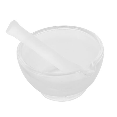 Ciieeo 1Set الزجاج الصلب والمدقة مجموعة أدوات طحن متعددة الوظائف المحمولة للتوابل والأعشاب ومستلزمات مختبر الطبخ in Saudi Arabia