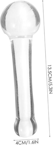 OSALADI Glass Muller for Grinding Mineral Pigments Portable Manual Paint Pestle for Artists Crystal Glass Painting Tool for Watercolor and Oil Paints for DIY Art Supplies in Saudi Arabia