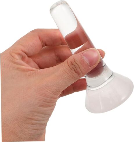 NUOBESTY Glass Muller for Pigment Grinding Crystal Multifunctional Pestle for Laboratory and Art Supplies Ergonomic Design for Precise Mixing and Grinding in Saudi Arabia