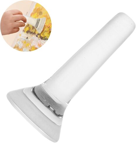 NUOBESTY Glass Muller for Pigment Grinding Crystal Multifunctional Pestle for Laboratory and Art Supplies Ergonomic Design for Precise Mixing and Grinding in Saudi Arabia