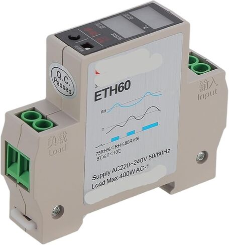 شاشة LED لدرجة الحرارة والرطوبة وحدة تحكم متكاملة Eth60 لإزالة الرطوبة من الهواء، ترموستات للتحكم في درجة الحرارة in Kuwait