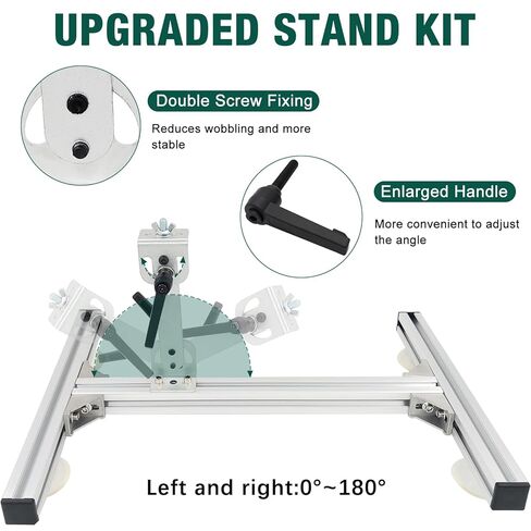 Reciprocating Cycle Linear Actuator High Torque 40lbs Telescopic Motor 24V 120rpm Stroke 1.18in-6in Adjustable,with Upgraded Stand,Remote Control,Suction Cup and Speed Controller in Saudi Arabia
