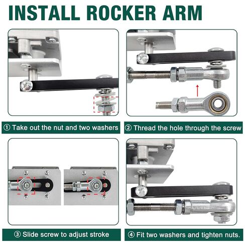 Reciprocating Cycle Linear Actuator High Torque 40lbs Telescopic Motor 24V 120rpm Stroke 1.18in-6in Adjustable,with Upgraded Stand,Remote Control,Suction Cup and Speed Controller in Saudi Arabia