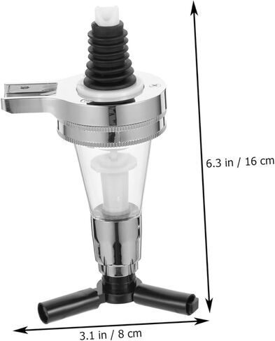 Wall Mounted Liquor Dispenser Spring Loaded Wine Ration Dispenser for Home Bar Saving Beverage Bottle Pourer Easy to Use Design in Saudi Arabia