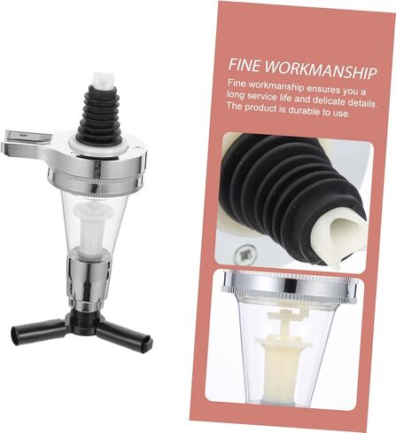 Wall Mounted Liquor Dispenser Spring Loaded Wine Ration Dispenser for Home Bar Saving Beverage Bottle Pourer Easy to Use Design in Saudi Arabia