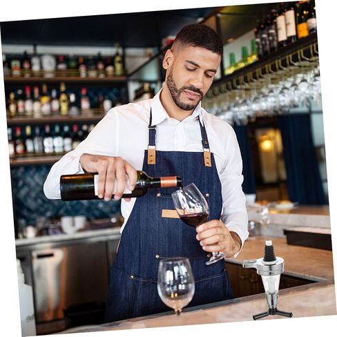 Wall Mounted Liquor Dispenser Spring Loaded Wine Ration Dispenser for Home Bar Saving Beverage Bottle Pourer Easy to Use Design in Saudi Arabia