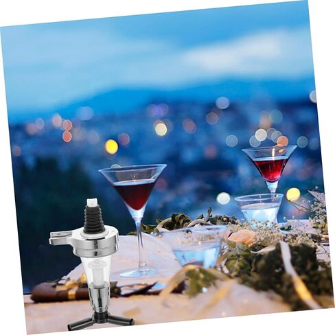 Wall Mounted Liquor Dispenser Spring Loaded Wine Ration Dispenser for Home Bar Saving Beverage Bottle Pourer Easy to Use Design in Saudi Arabia