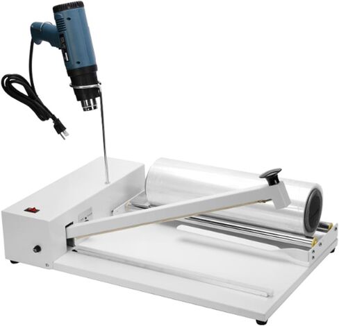 Shrink Wrap Machine, with Heat Gun, Sealing Length 30cm, Packaging Machine, 9 Levels Temperature Adjustment, Suitable for PVC Film, Plastic Bags in Saudi Arabia
