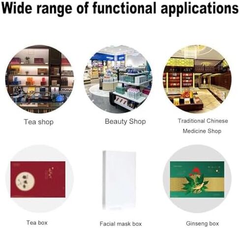 آلة التغليف بالسلوفان، آلة الختم الحراري، التعبئة والتغليف لسدادة الحرارة PVC، السجائر، مستحضرات التجميل in Kuwait