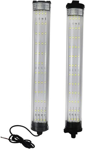 1 قطعة أدوات آلة مصباح مخرطة باستخدام الحاسب الآلي سبيكة مصباح الفلورسنت مقاومة للماء IP67 أسطواني 220 فولت (12 واط 490 مللي متر ، 24 فولت) in Kuwait