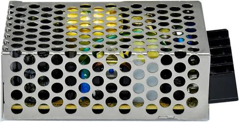 يعني جيدًا RS-25-12 AC / DC تحويل التيار الكهربائي 12V 2.1A 25.2W مخرج مغلق قابل للتعديل 10.8-13.2V واسع النطاق 100-240VAC علبة شبكية معدنية مدمجة تطبيقات إلكترونيات الإضاءة LED in Kuwait