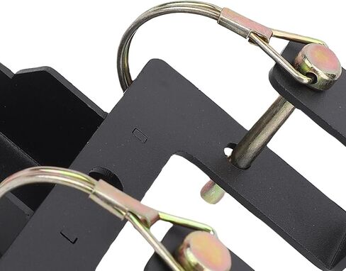 Trash Can Coupler Hook, Carbon Steel Wheeled Trash Can Hauler Hitch Universal Garbage Bin Hauling Hook for Gravel, Snow, and Uneven Terrain in Kuwait