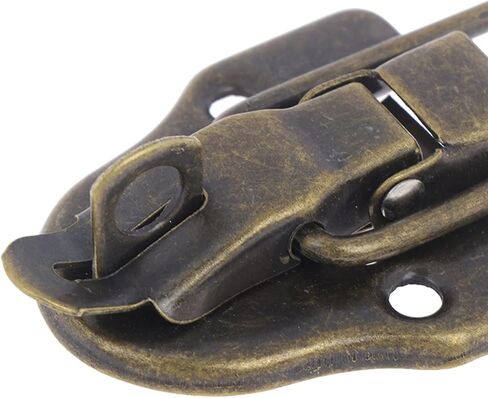 مزلاج قفل الأدوات أقفال المجوهرات صندوق الصدر العتيقة مشبك معدني حقيبة حالة تبديل قفل غلق بمشبك مزلاج حار! in Kuwait