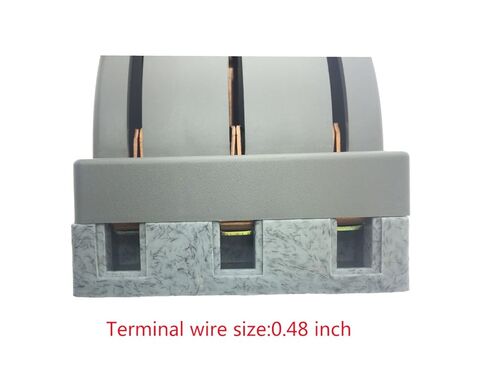 YXQ 380V 100A 3 Pole Double Throw Power Supply Safety Control Knife Switch Gray in Saudi Arabia