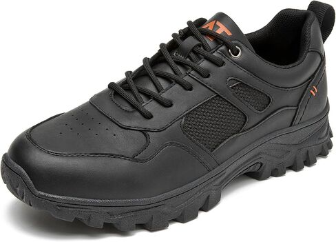 Men's Non Slip Work Shoes Waterproof Breathable Slip on Sneakers Comfortable Food Service Shoes for Restaurants,Retail,Hospitality,Black in Saudi Arabia