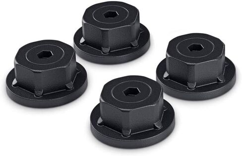 OZCO 4 Pcs Hex Cap Nut Covers with Plugs 1-1/2″ | Decorative Lag Bolt and Hex Nut Covers for Pergola, Deck, Pavilion and Outdoor Wood Structures | Powder-Coated Alloy Steel Hardware in Kuwait