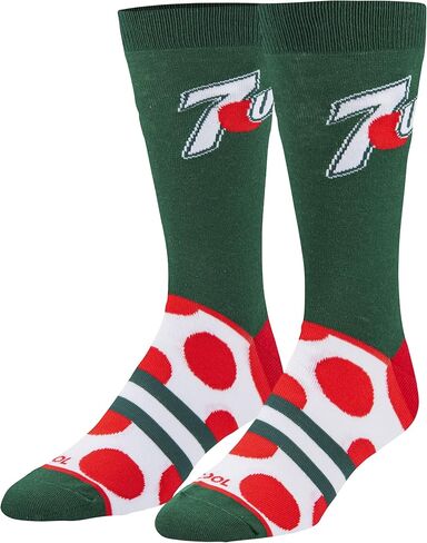 Odd Sox - Cool Socks A&W Stripes Fun Print Novelty Crew Socks for Men in Saudi Arabia