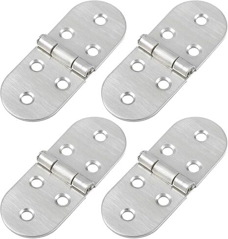 Stainless Folding Desk Pivot Piano Hinges 4Pcs in Saudi Arabia