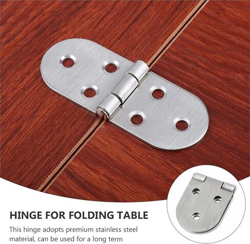 Stainless Folding Desk Pivot Piano Hinges 4Pcs in Saudi Arabia