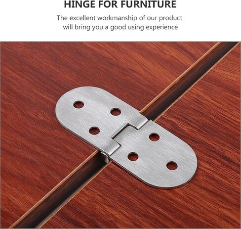 Stainless Folding Desk Pivot Piano Hinges 4Pcs in Saudi Arabia