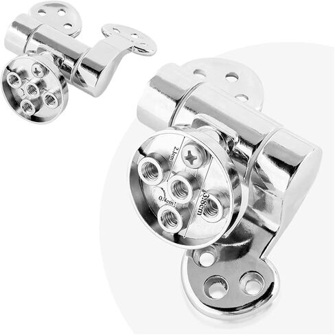 Toilet Seat 1Pair Replacement Stainless Steel Hinges F 1Pcs in Saudi Arabia