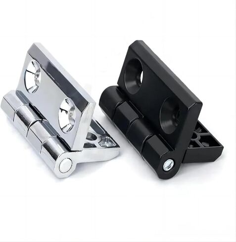 CL226-2-3 Zinc Alloy Butt Hinge for Electrical Cabinet Black/Bright Electric Box 5Pcs(5pcs-50-black) in Saudi Arabia
