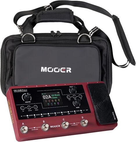 MOOER GE150 Pro Li Plum Multi Effects Pedal Guitar Accessories with Portable Gig Bag 13.77 Inch Long in Saudi Arabia