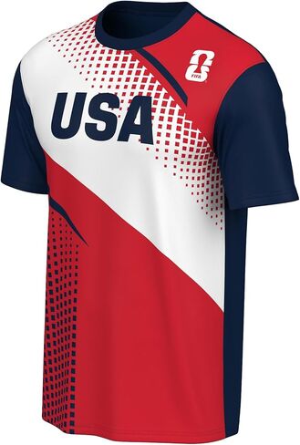 Outerstuff كأس العالم لكرة القدم 2026 رجالي قصير الأكمام فريق البلد Crewneck الأعلى in Kuwait