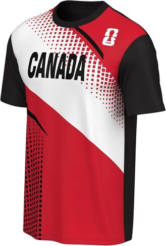 Outerstuff كأس العالم لكرة القدم 2026 رجالي قصير الأكمام فريق البلد Crewneck الأعلى in Kuwait