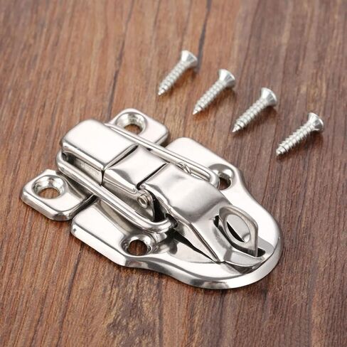 Latch Lock Lock Antique Jewelry Box Hasps Drawer Latches Suitcases Toggle Latch Buckle Clasp Furniture Hardware Zinc Alloy in Saudi Arabia