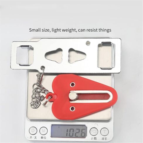Chain Lock Portable Door Lock Travel Anti-Theft Door Lock Home Anti-Theft Door Lock self-Defense Buckle in Saudi Arabia