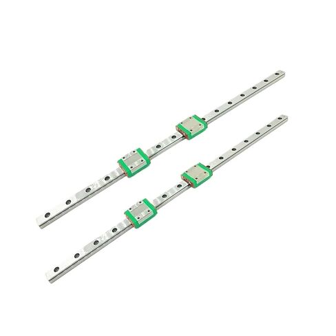 دليل 2 قطعة دليل خطي + 4 قطعة كتلة 300 350 400 450 500 600 800 مللي متر شريحة السكك الحديدية الخطية المصغرة (MGN7 C ، 150 مللي متر) in Kuwait