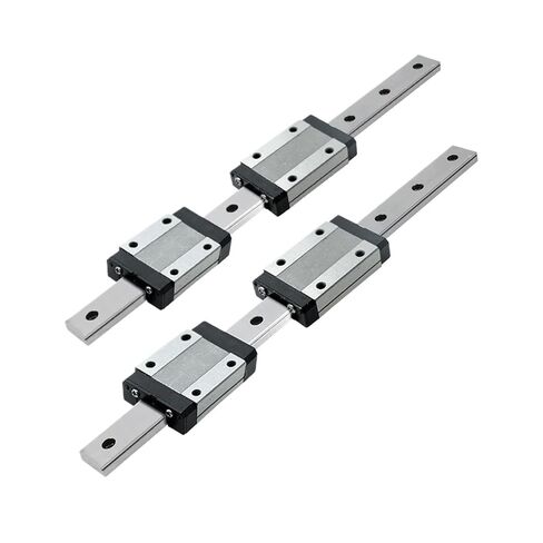 MGN7 MGN9 MGN12 MGN15 100 200 400 500 مللي متر شريحة السكك الحديدية الخطية المصغرة 1 قطعة دليل خطي (MGN9.H ، 350 مللي متر) in Kuwait