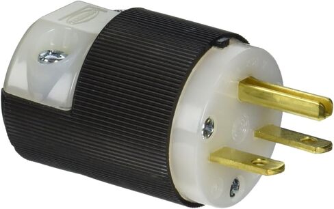 HBL5666C قابس 15 أمبير 250 فولت 6-15P أسود/أبيض in Kuwait