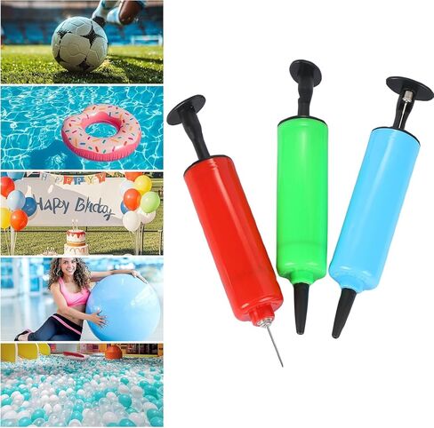 3 قطع من مجموعات نفخ اليد، مضخة هواء TOSAMZOO، مضخات كروية رياضية بإبرة، فوهة، مثالية للكرة الطائرة، كرة السلة، كرة القدم، كرة القدم، كرة الماء، مجموعة قابلة للنفخ in Kuwait
