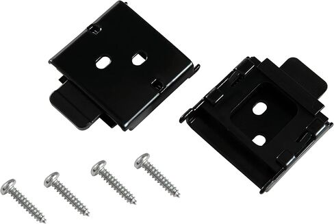 Universal Replacement, Metal Blinds mounting Brackets, Mountings Brackets for Roller Blinds (Type 1 Black) in Saudi Arabia