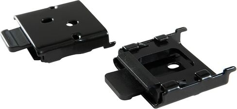Universal Replacement, Metal Blinds mounting Brackets, Mountings Brackets for Roller Blinds (Type 1 Black) in Saudi Arabia